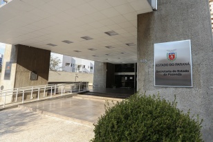 Sede da Secretaria de Estado da Fazenda (SEFA) em Curitiba. 