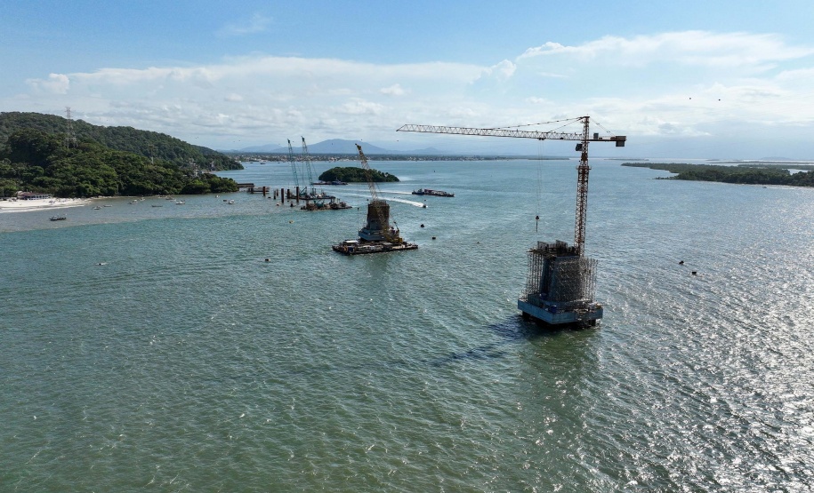 Obra da Ponte de Guaratuba