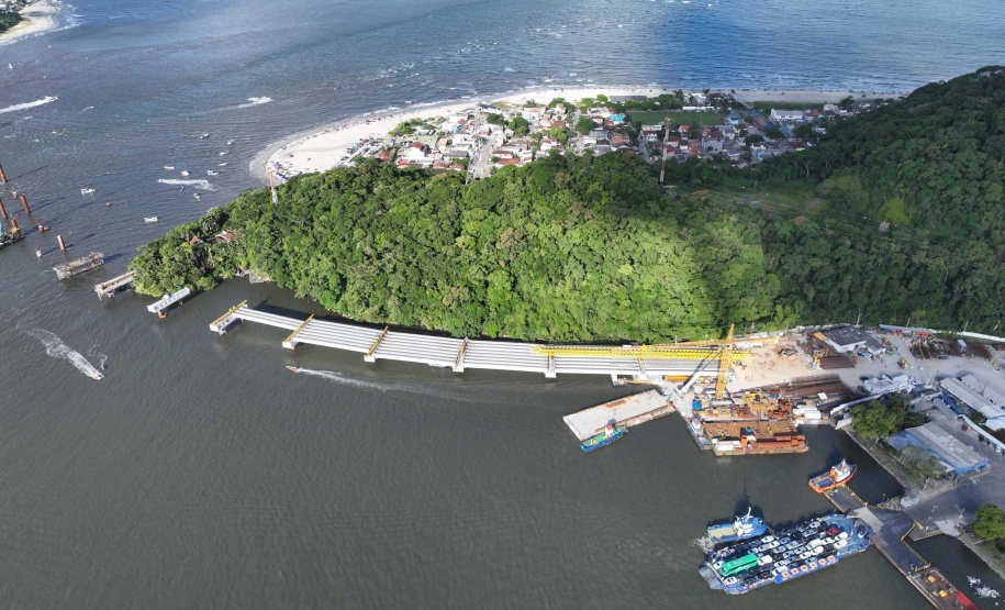 Obra da Ponte de Guaratuba
