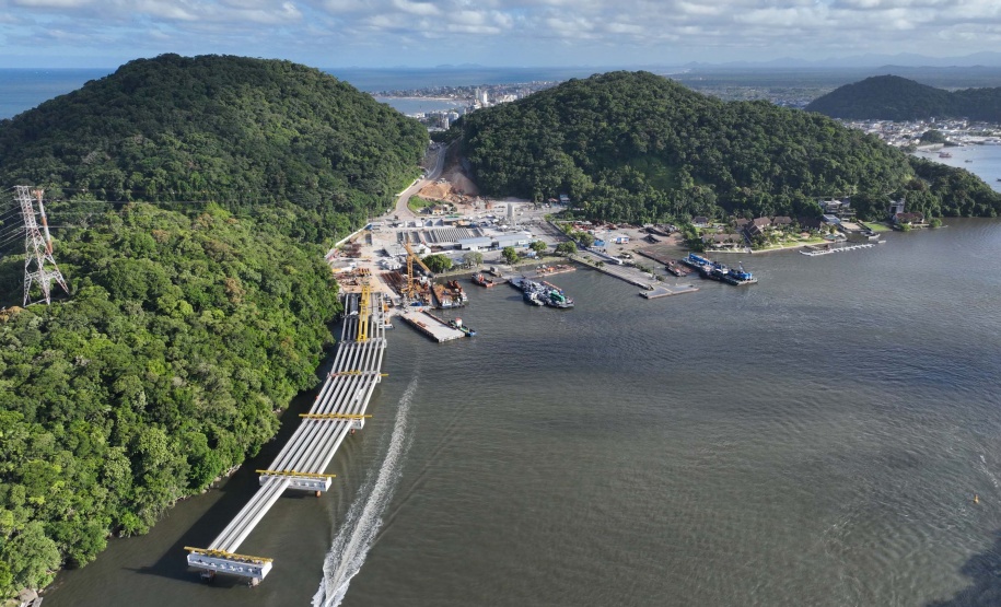 Obra da Ponte de Guaratuba
